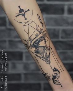 One Piece Inspired Tattoo