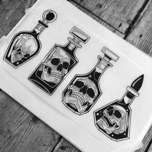 9 Bourbon tattoos ideas | tattoos, tattoo designs, skull tattoos