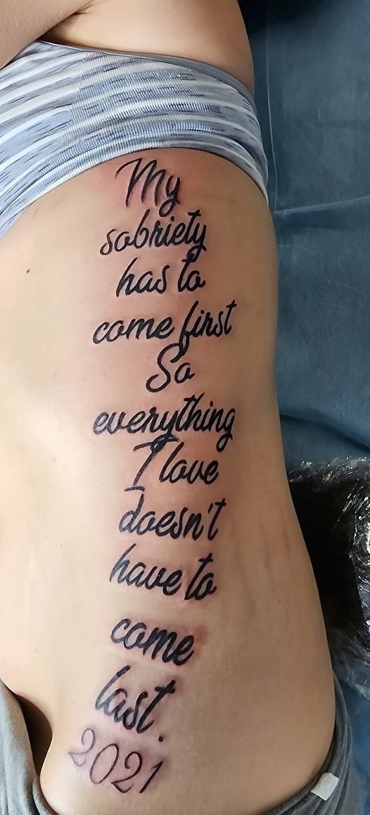 Sobriety Tattoos — Sobertown Podcast | Sobriety Podcast & Inspiring Recovery  Stories