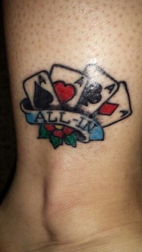 Poker tattoo
