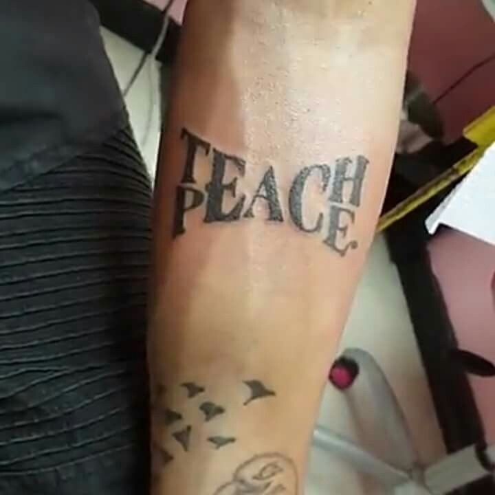 Teach peace