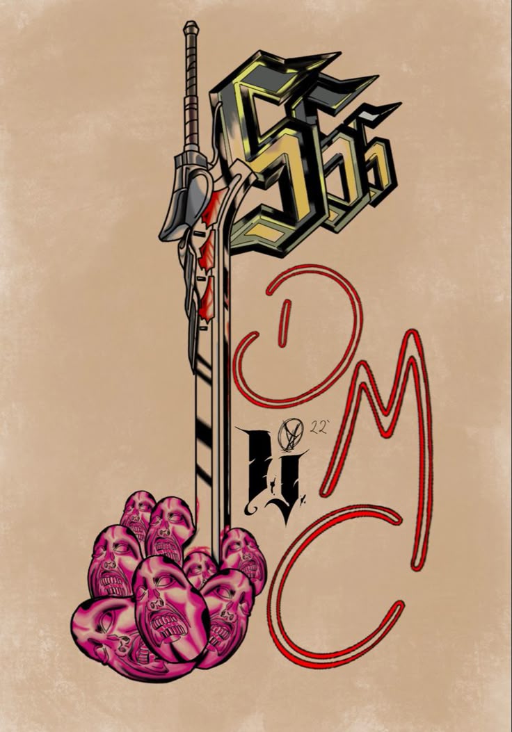 Devil May Cry tattoo design \m/