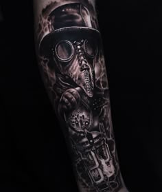 Discover 7 Plague doctor and doctor tattoo ideas | sleeve tattoos, plague doctor, creepy tattoos and more