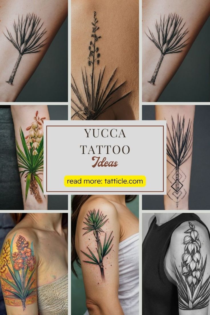 yucca tattoo ideas