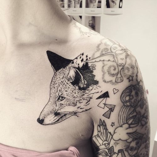 90+ Fox Tattoo Designs For Men And Women | Spiritustattoo.com