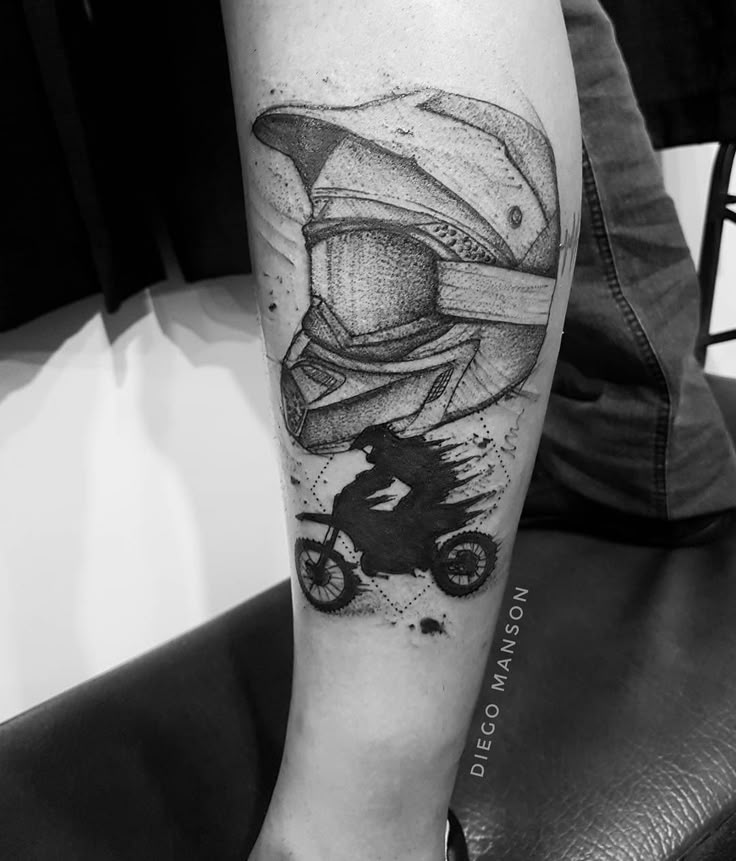 101 Amazing Motocross Tattoo Ideas That Will Blow Your Mind! | Motocross tattoo, Tattoos, Bike tattoos