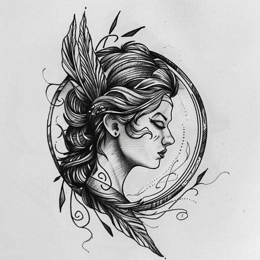 Colorful Artemis Tattoo Artistry Set
