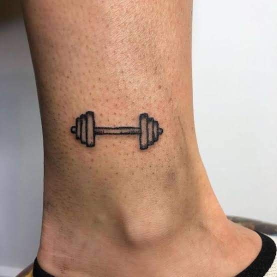 Pin by Samantha Jesso on Tatts 25 in 2025 | Tattoo designs and meanings, Dumbbell  tattoo, Barbell tattoo ideas for women