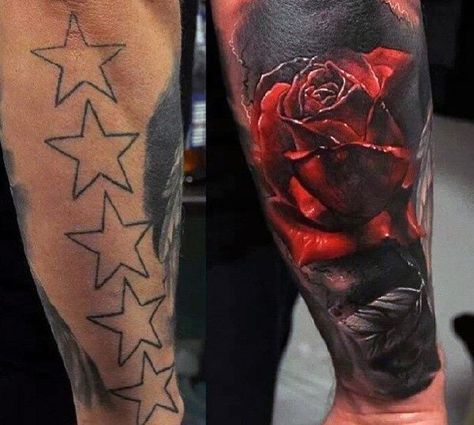 59 Amazing Cover Up Tattoos for Men