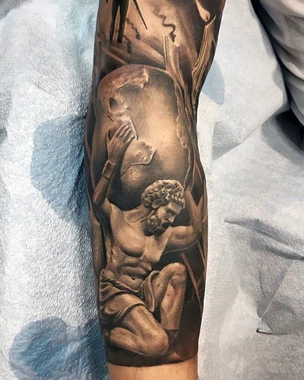 71 Atlas Tattoo Designs for Men