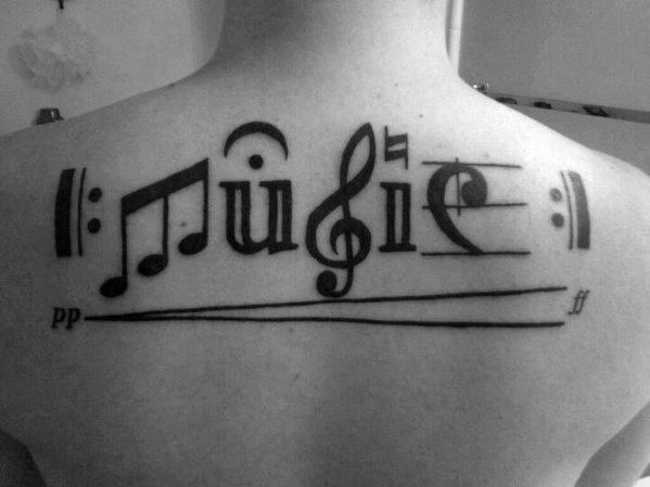 43 Simple Music Tattoos for Men