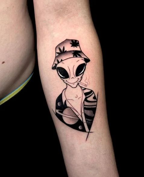110 Weed Tattoo Ideas To Get You Feeling High