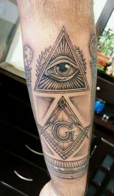 8 Masonic tattoo ideas | masonic tattoos, masonic, freemason tattoo