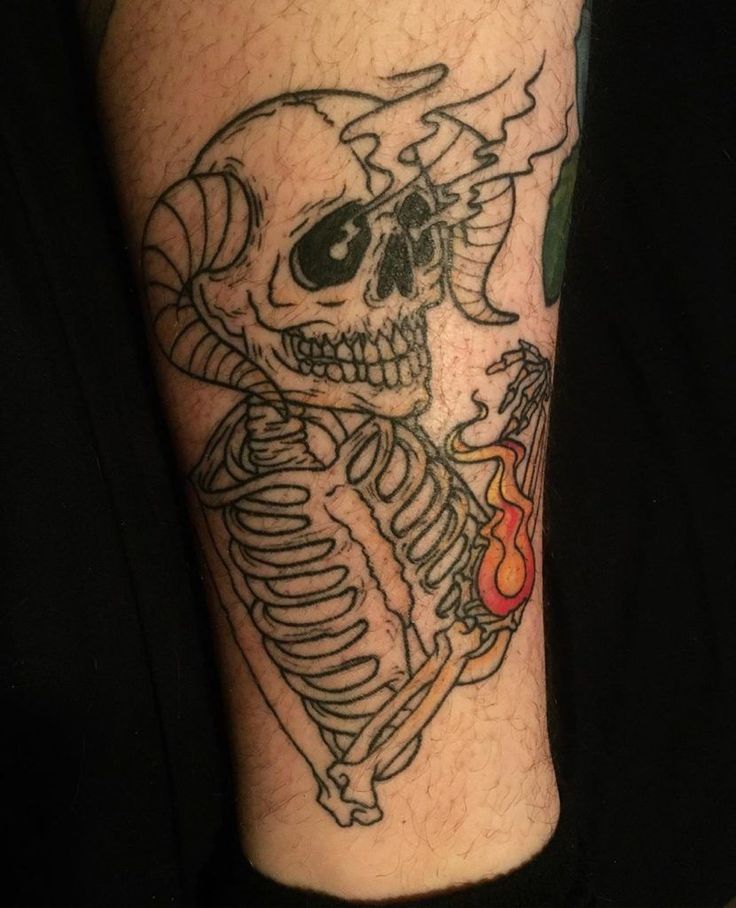 101 Amazing Skeleton Tattoos For 2024!
