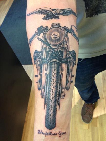 15 Most Engaging Biker Tattoo Designs with Images!