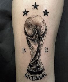 Argentina Flag Tattoo