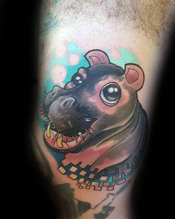 60 Hippo Tattoo Designs for Men