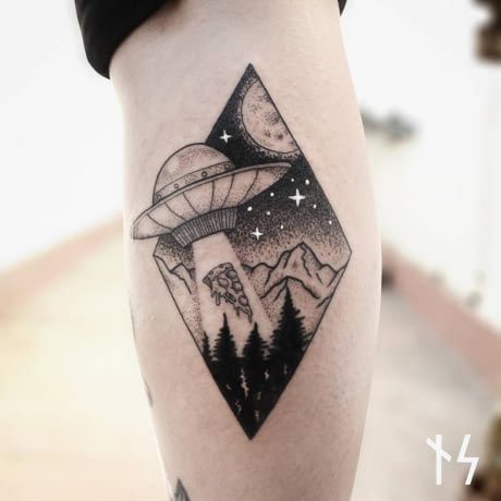 Black Work Tattoos From Argentina That Celebrate Cosmic Magic - Awesome