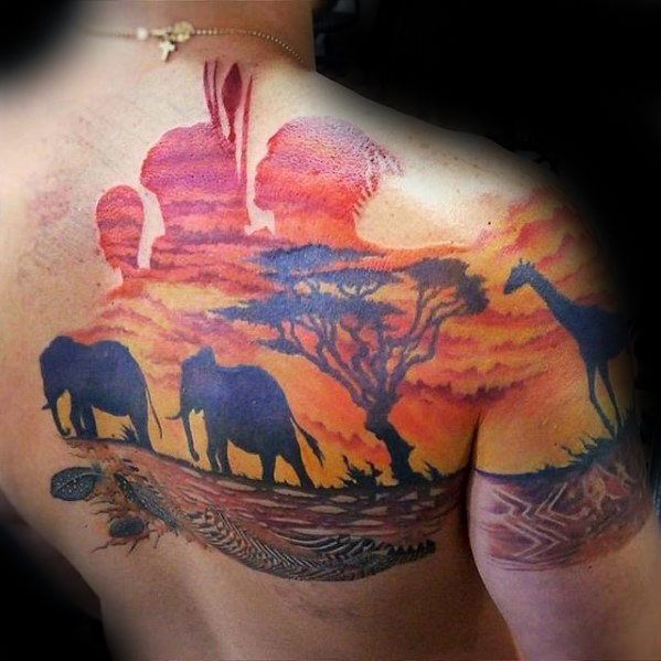 53 Africa Tattoo Designs for Men