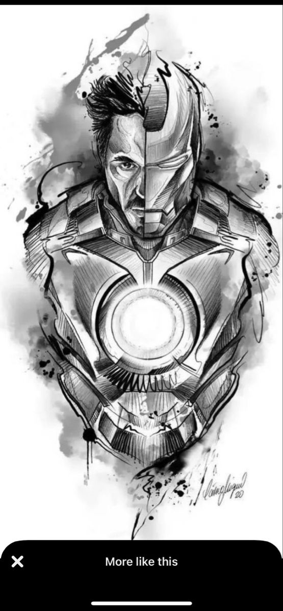 Pin by Lynn Cassani on Dungeon | Iron man tattoo, Marvel tattoos, Avengers  tattoo