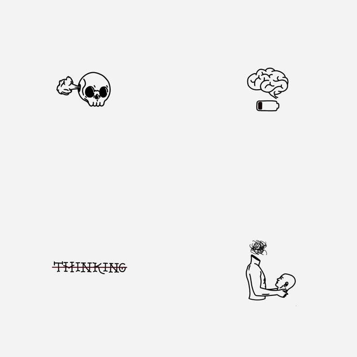 Simple overthinking tattoo ideas