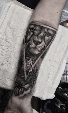 10 Cheetah leg tattoo ideas | leg tattoos, leopard tattoos, cheetah tattoo