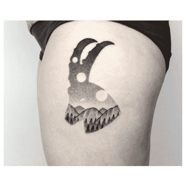 25 Best Sea-Goat & Constellation Tattoo Ideas For Capricorn Zodiac Signs