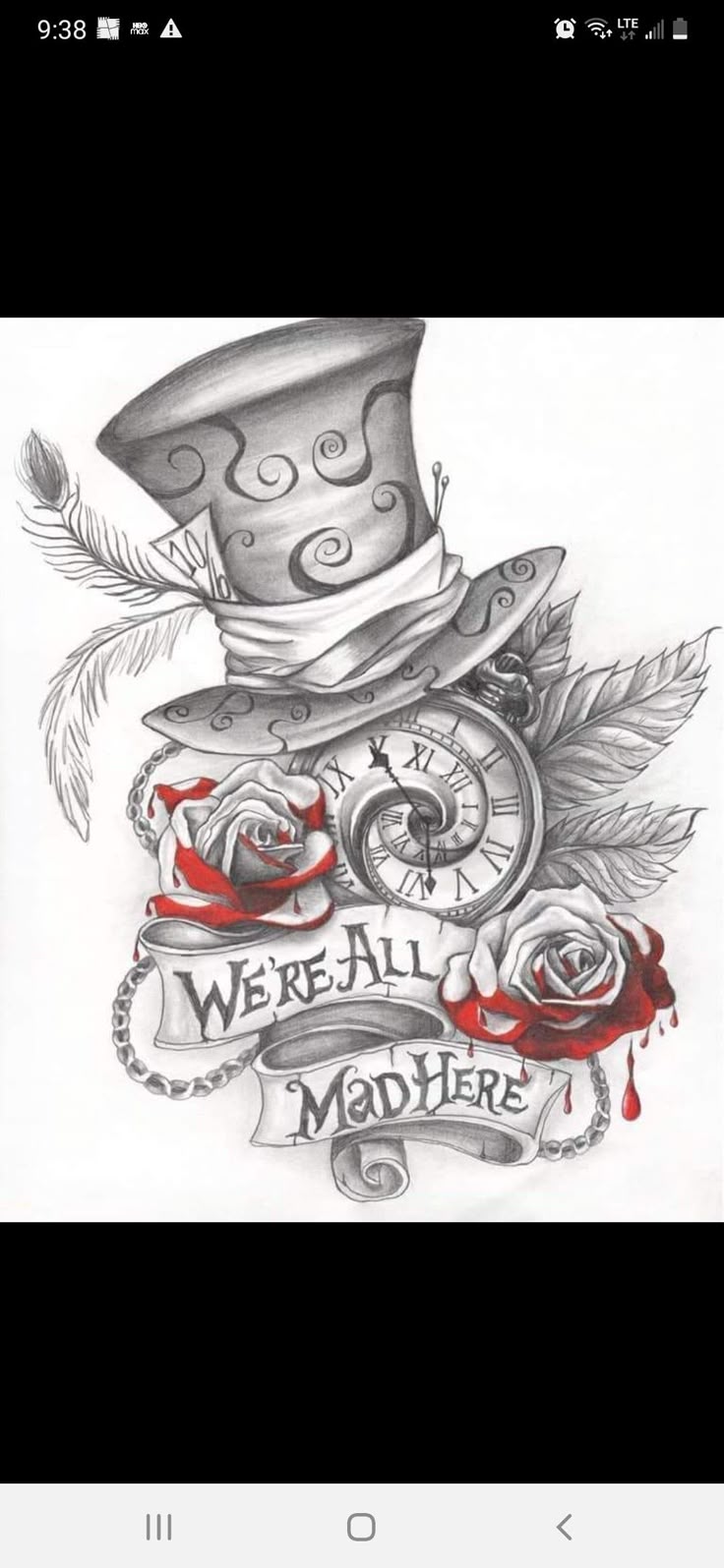 Mad hatter tat