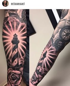 100 nautical tattoos sleeves and tattoos ideas to save today | nautical  tattoo sleeve, sleeve tattoos, nautical tattoo and more