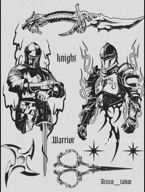 130 Knight tattoos ideas in 2025 | knight tattoo, warrior tattoo, warrior  tattoos