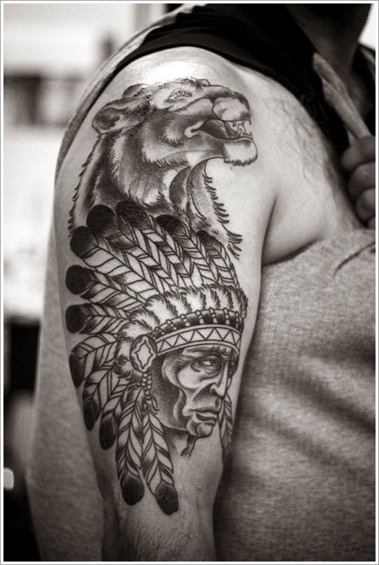 40 Native American Tattoo Designs that make you proud!