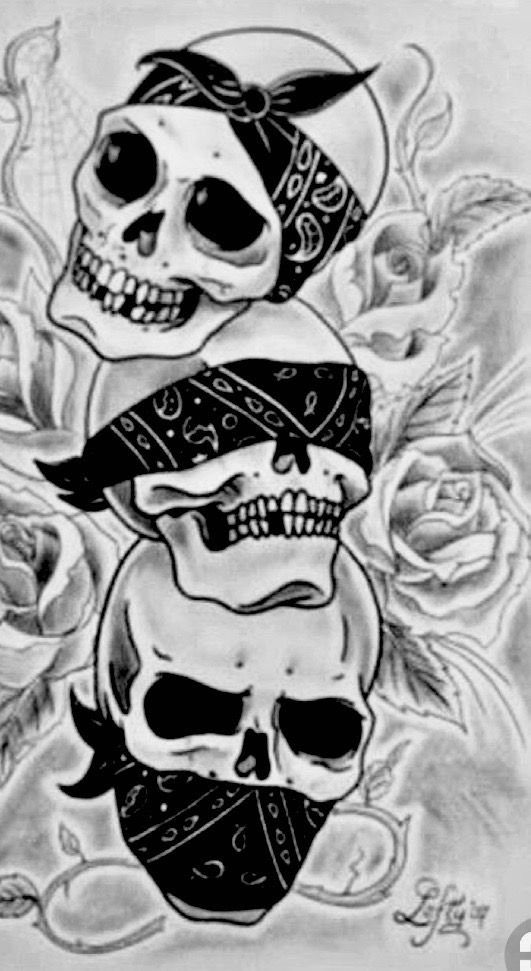 Pin by Taylor Frazier on Art | Evil skull tattoo, Picture tattoos, Skull  tattoo design