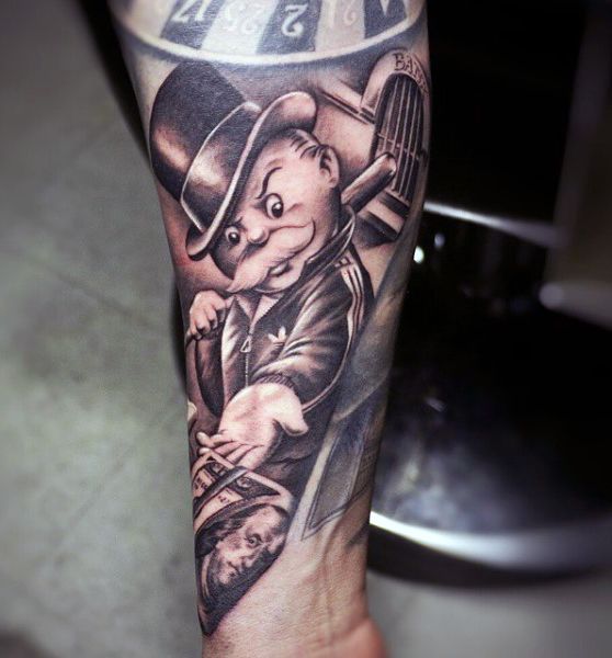 53 Awesome Money Tattoos for Men