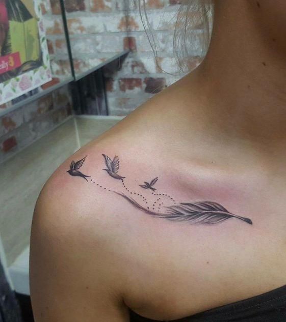 40 Inspiring Feather Tattoos To Show Off Your Creative Spirit -  Inspirationfeed