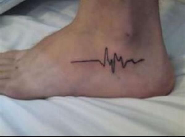 35+ Best Heartbeat Tattoo Designs which signifies new life