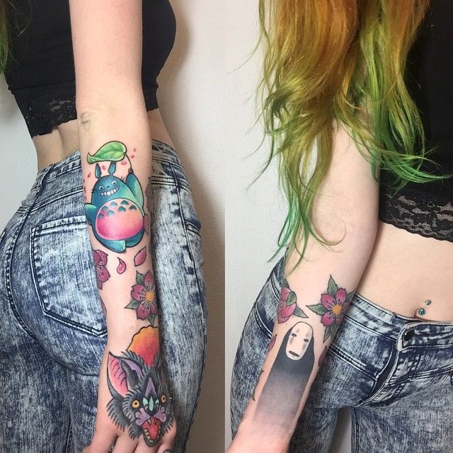 Totoro, Soot Sprites, and Forest Spirits: 40 Enchanting Studio Ghibli  Tattoo Ideas