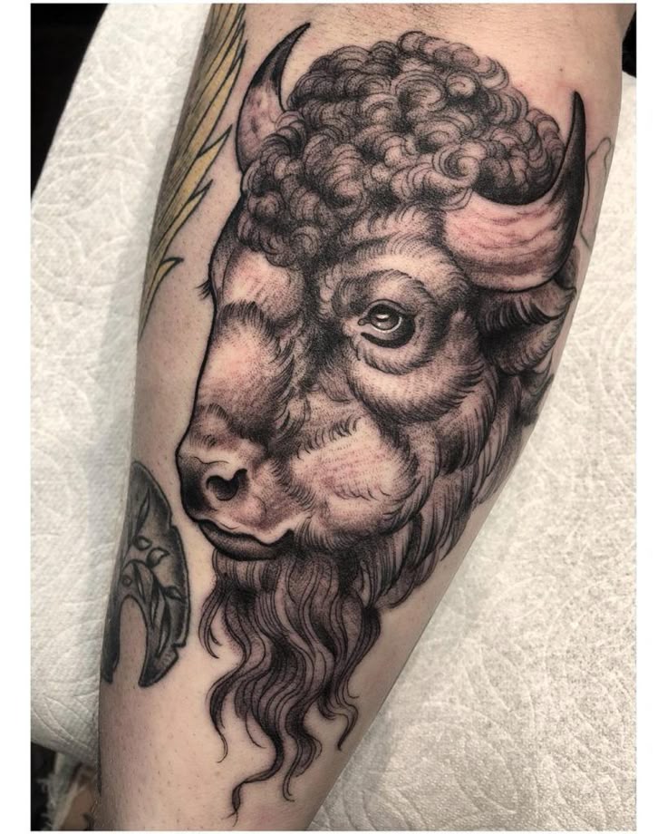 101 Best Bison Tattoo Ideas You'll Have To See To Believe!