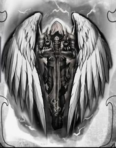Discover 10 Guardian Angel Tattoo Designs and Archangel Tattoo Ideas | angel  warrior tattoo, st gabriel archangel tattoo, angel artwork and more