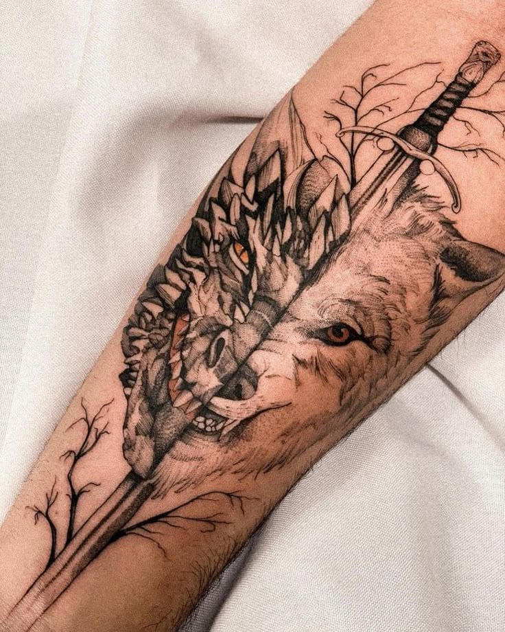 22 Powerful Game Of Thrones Tattoo Ideas For Hardcore Fans