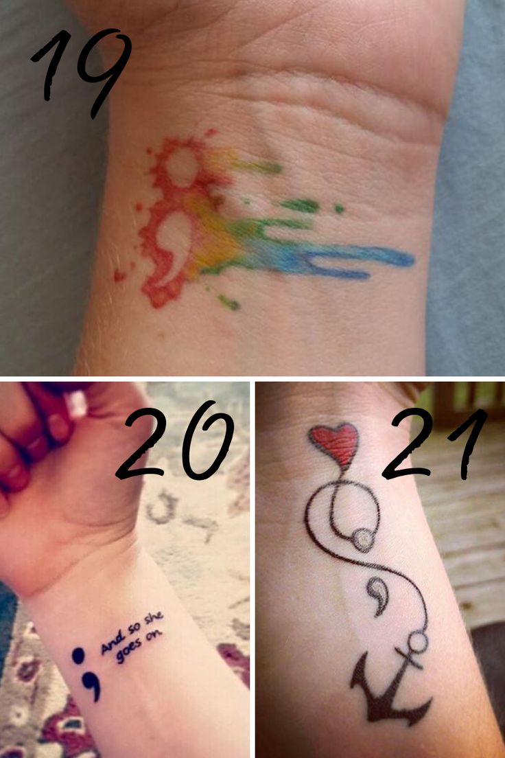 89 Semicolon Tattoo Ideas That Are Beautifully Done