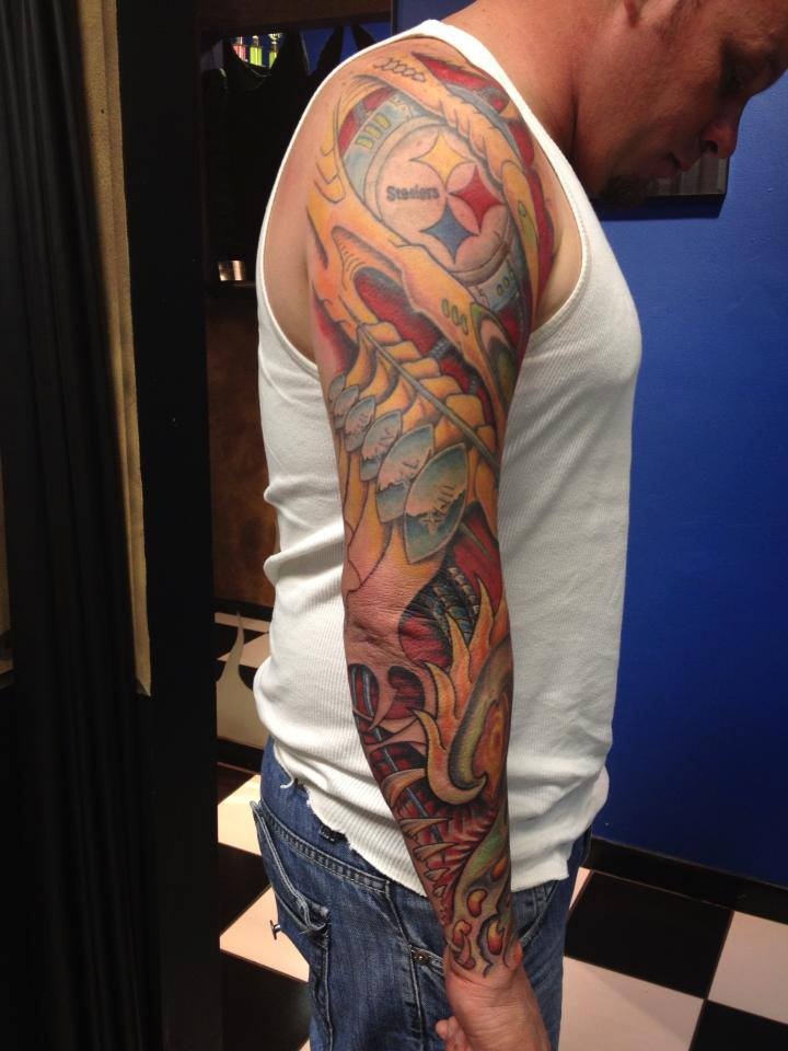 Steelers tattoo
