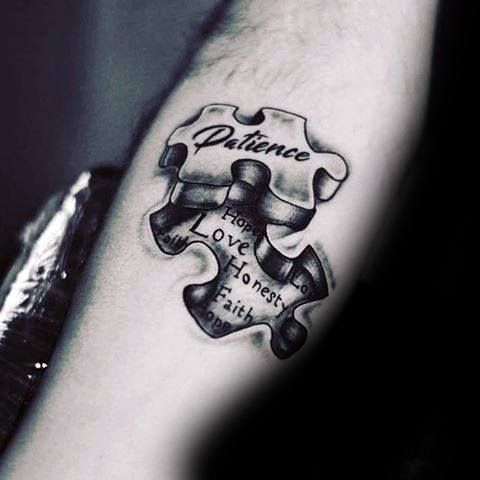 30 Patience Tattoo Designs for Men