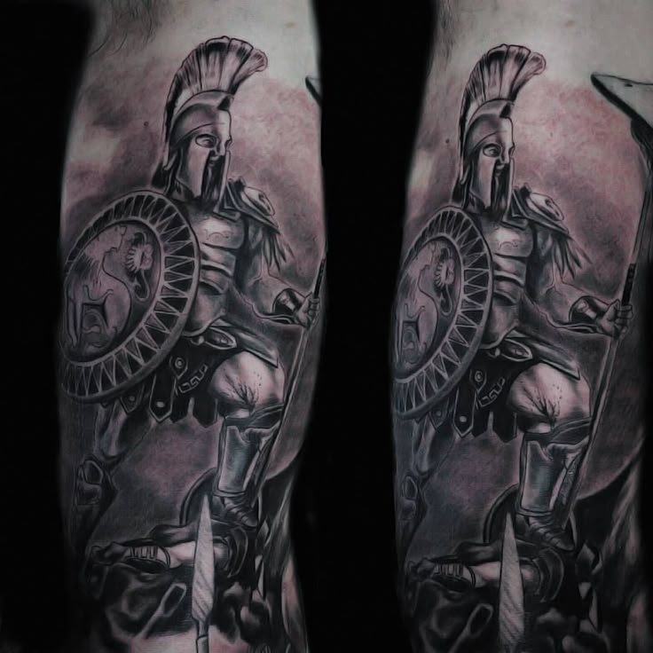 65 Legendary Spartan Tattoo Ideas - Discover The Meaning Behind These Power  Images Check more at http://tattoo-journal.com/best-spartan-tattoos/