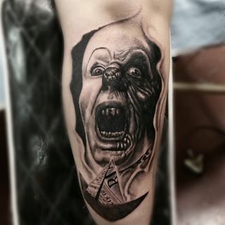 37 Incredible Horror Movie Tattoos That'll Give You Nightmares