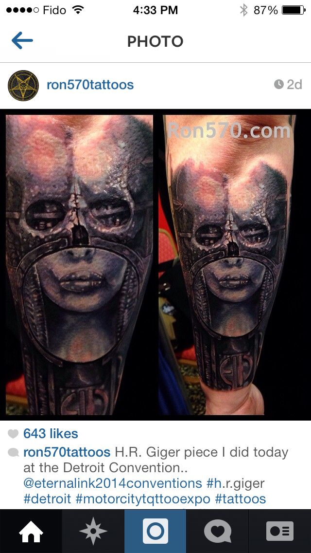 Giger sleeve