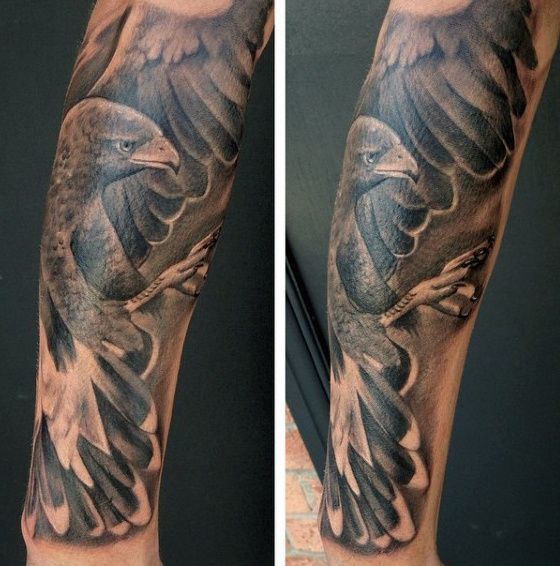 100 Hawk Tattoo Designs for Men