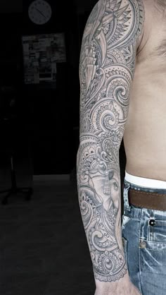 Discover 15 Paisley Tattoos and Mandela Tattoo Arm Half Sleeves Ideas | girls with sleeve tattoos, calypso wallpaper design ideas, free tattoo designs and more