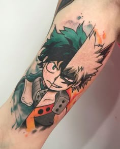 Funny Anime Tattoo