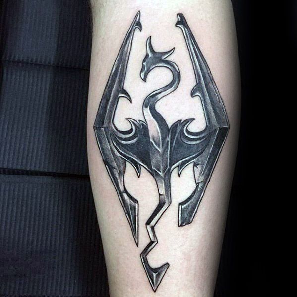 43 Skyrim Tattoo Designs for Men