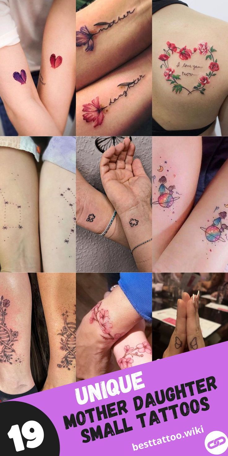 Small Mother Daughter Tattoos Quotes: Express Your Sentiments with Quotes - Explore Tattoo Designs